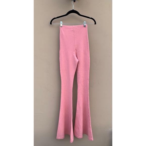 Urban Outfitters Out From Under Ryan Ribbed Flare Bell Bottom Pants NWT - Picture 3 of 7